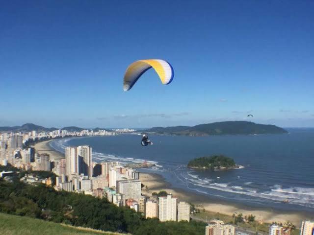 Kitinete Frente Ao Mar 1315 Apartment Sao Vicente  Bagian luar foto